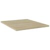 vidaXL Bookshelf Boards 4 pcs Sonoma Oak 40x50x1.5 cm Engineered Wood