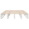 vidaXL Bed Frame without Mattress White 120x200 cm Solid Wood Pine