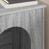 vidaXL Cat House Grey Sonoma 53 x 52 x 62 cm Engineered Wood