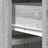 vidaXL Highboard Grey Sonoma 40 x 40.5 x 135 cm Engineered Wood