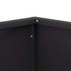 vidaXL Fire Pit Black 40 x 40 x 35 cm Steel