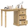 vidaXL Dressing Table Corona 110x47x75 cm Solid Wood Pine