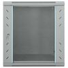 vidaXL Network Cabinet with Storage Grey 60 x 45 x 65 cm Steel