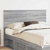 vidaXL Headboard Grey Sonoma 150 cm Engineered Wood
