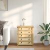vidaXL Chest of Drawers Corona 80x40x89 cm Solid Wood Pine