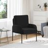 vidaXL Sofas with Cushion Black 60 x 56 x 80 cm Plywood