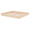 vidaXL Bed Frame without Mattress Solid Wood Super King