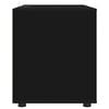 vidaXL Storage Cabinet Black 80 x 48 x 57 cm Engineered Wood