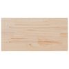 vidaXL Table Tops 2 pcs 90x45x2.5 cm Rectangular Solid Wood Pine