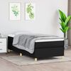 vidaXL Box Spring Bed Frame Black Single Fabric (UK/IE/FI/NO only)