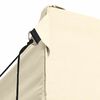 vidaXL Foldable Tent Pop-Up with 4 Side Walls 3x4.5 m Cream White