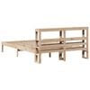 vidaXL Bed Frame without Mattress 140x200 cm Solid Wood Pine