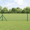 vidaXL Welded Wire Fence Green 0.4 x 25 m