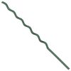 vidaXL Plant Support 5 pcs Green 150 x 0.6 x 0.6 cm Steel