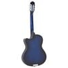 vidaXL 12 Piece Western Guitar Set with Equalizer and 6 Strings Blue