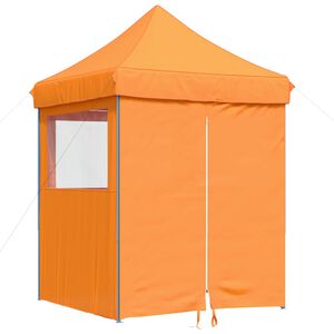 vidaXL Party Tent Folding Orange 200 x 200 x 306 cm Oxford Fabric