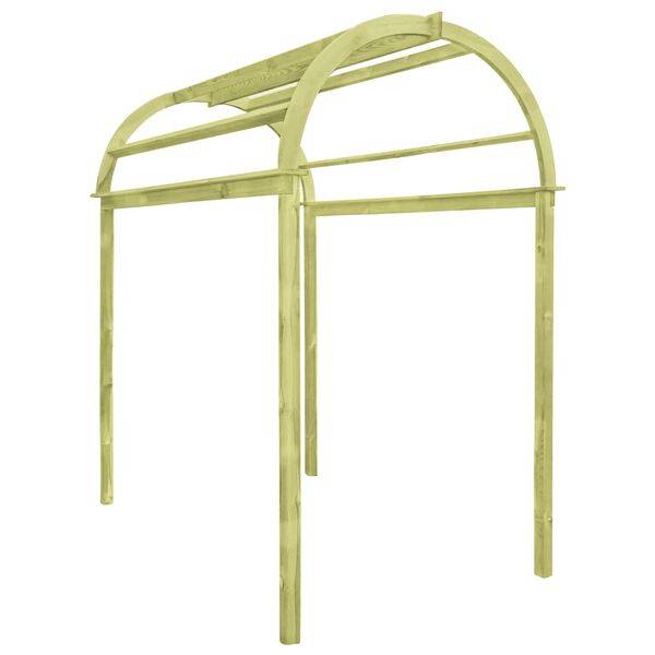 vidaXL Trellis Arch 125x150x235 cm Impregnated Pinewood