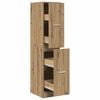 vidaXL Apothecary Cabinet Artisian Oak 30x41x144.5 cm Engineered Wood