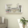 Homemania Wall Shelf Airy 100x22x50cm White