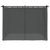 vidaXL Gazebo with Curtains Anthracite 3x3 m Steel