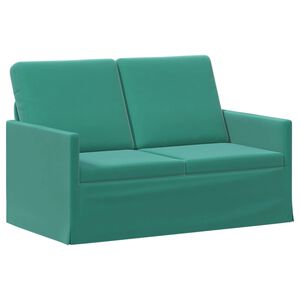 vidaXL 2 Seater Sofa Turquoise 130 x 81 x 82 cm Velvet