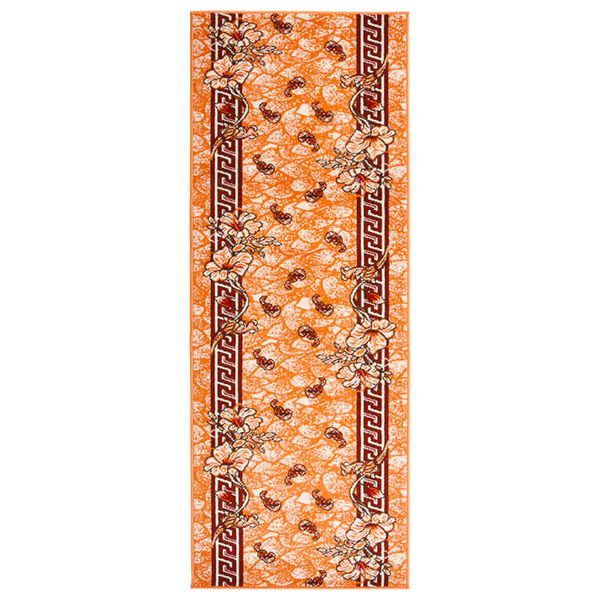 vidaXL Runner Rug BCF Terracotta 80x200 cm