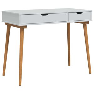 vidaxl Dressing Table FAUSKE White 100 x 50 x 78 cm