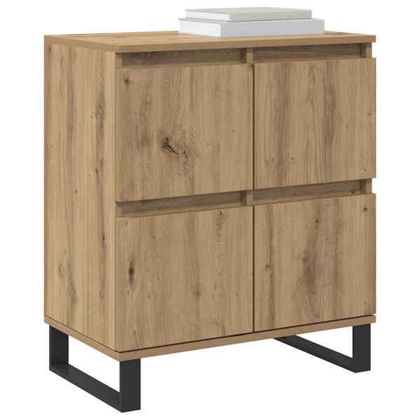 vidaXL Sideboard 2 pcs Artisan Oak 60 x 35 x 70 cm