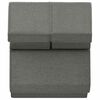 vidaXL Stackable Storage Box Set of 3 Pieces Fabric Anthracite