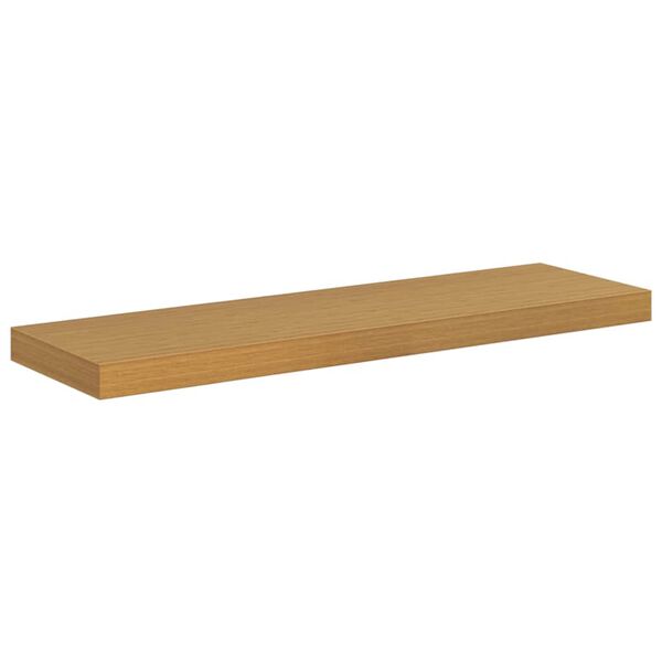 vidaXL Wall Shelf Wall-mounted Beige 80 x 23.5 x 4 cm Engineered Wood