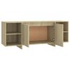 vidaXL TV Cabinet Sonoma Oak 130x35x50 cm Engineered Wood