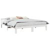 vidaXL Bed Frame without Mattress White 160x200 cm Solid Wood Pine