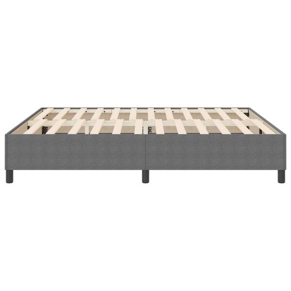 vidaXL Platform Bed Frame Light Grey 180 x 200 cm Fabric