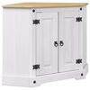 vidaXL Aquarium Stand CORONA White 70 x 70 x 73 cm 300 kg