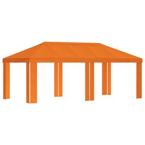 vidaXL Gazebo Cover 6 x 3 m Orange Polyester 190