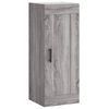 vidaXL Highboard Grey Sonoma 34.5x34x180 cm Engineered Wood