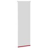 vidaXL Roller Blind Blackout Red 45x150 cm Fabric Width 40.7 cm Polyester