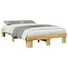 vidaXL Bed Frame without Mattress 120x200 cm Solid Wood Oak