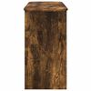 vidaXL Console Table Smoked Oak 93 x 40 x 75 cm Engineered Wood