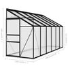 vidaXL Greenhouse Anthracite Aluminium 7.77 m&sup3;