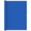 vidaXL Balcony Screen Blue 120x600 cm HDPE