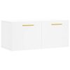 vidaXL Wall Cabinet White 80x36.5x35 cm Engineered Wood