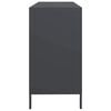 vidaXL Sideboard Anthracite 135x39x73.5 cm Cold-rolled Steel