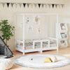 vidaXL Kids Bed Frame White 70x140 cm Solid Wood Pine