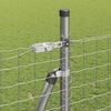 vidaXL Fence Post 52 pcs Grey 3.2 x 3.2 x 160 cm