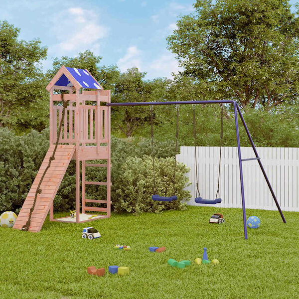 vidaXL Outdoor Playset Solid Wood Douglas
