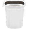 vidaXL Gastronorm Containers 8 pcs GN 1/6 200 mm Stainless Steel