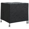 vidaXL Furniture Cover Plain Black 64 x 64 x 65 cm 420D Oxford Fabric