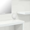 vidaXL Bedroom Dressing Tables High Gloss White 80 x 39.6 x 135 cm