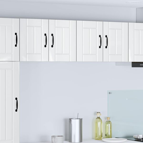 vidaXL Kitchen Wall Cabinets 2 pcs High Gloss White 60 x 31 x 40 cm